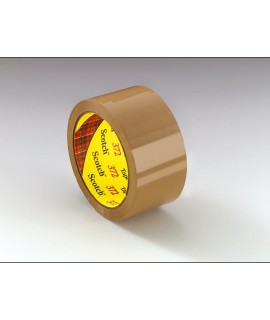 Scotch® Box Sealing Tape 372 Tan, 48 mm x 914 m, 6 per case