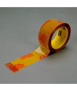 Scotch® Printed Message Box Sealing Tape 3732 Tan, 48 mm x 914 m, 6 per case Bulk