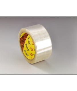 Scotch® Box Sealing Tape 372 Clear, 72 mm x 1500 m, 2 per case Bulk