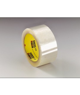 Scotch® Box Sealing Tape 373 Clear, 48 mm x 1500 m, 3 per case