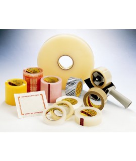 Scotch® Box Sealing Tape 371 Clear, 72 mm x 1828 m Bulk, 2 rolls per case