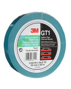 1255688O_3m-premium-matte-cloth-gaff-tape-gt1-teal-24-mm-x-50-m-11-mm