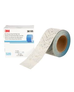 2161434O_a-roll-of-3m-hookit-blue-abrasive-sheet-roll-36195-320-grade-multi-hole