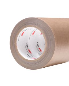 2388281O_a-roll-of-3m-general-purpose-ptfe-glass-cloth-tape-5153-light-brown