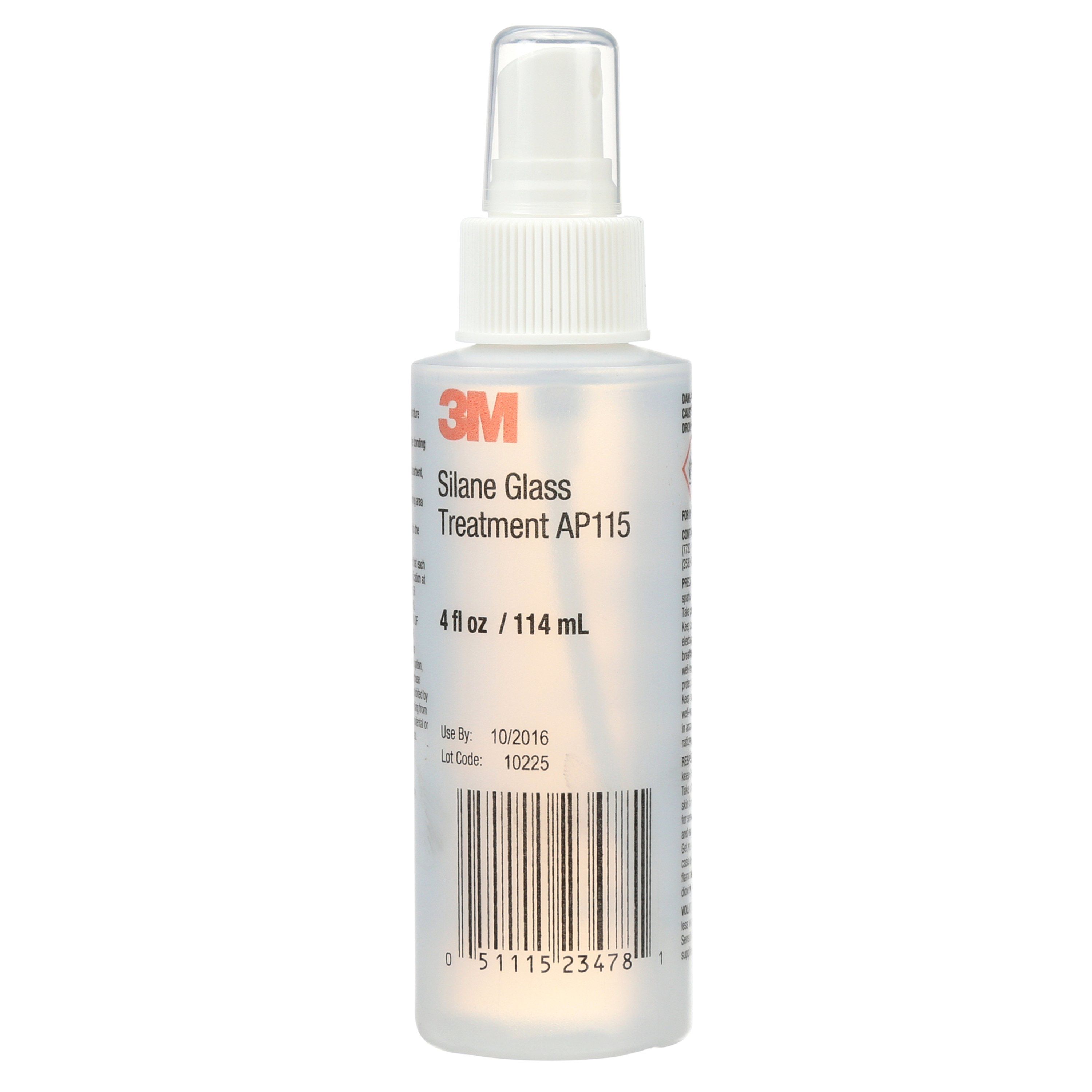 3M™ Silane Glass Treatment AP115, Clear, 4 oz Bottle, 20 Each/Case