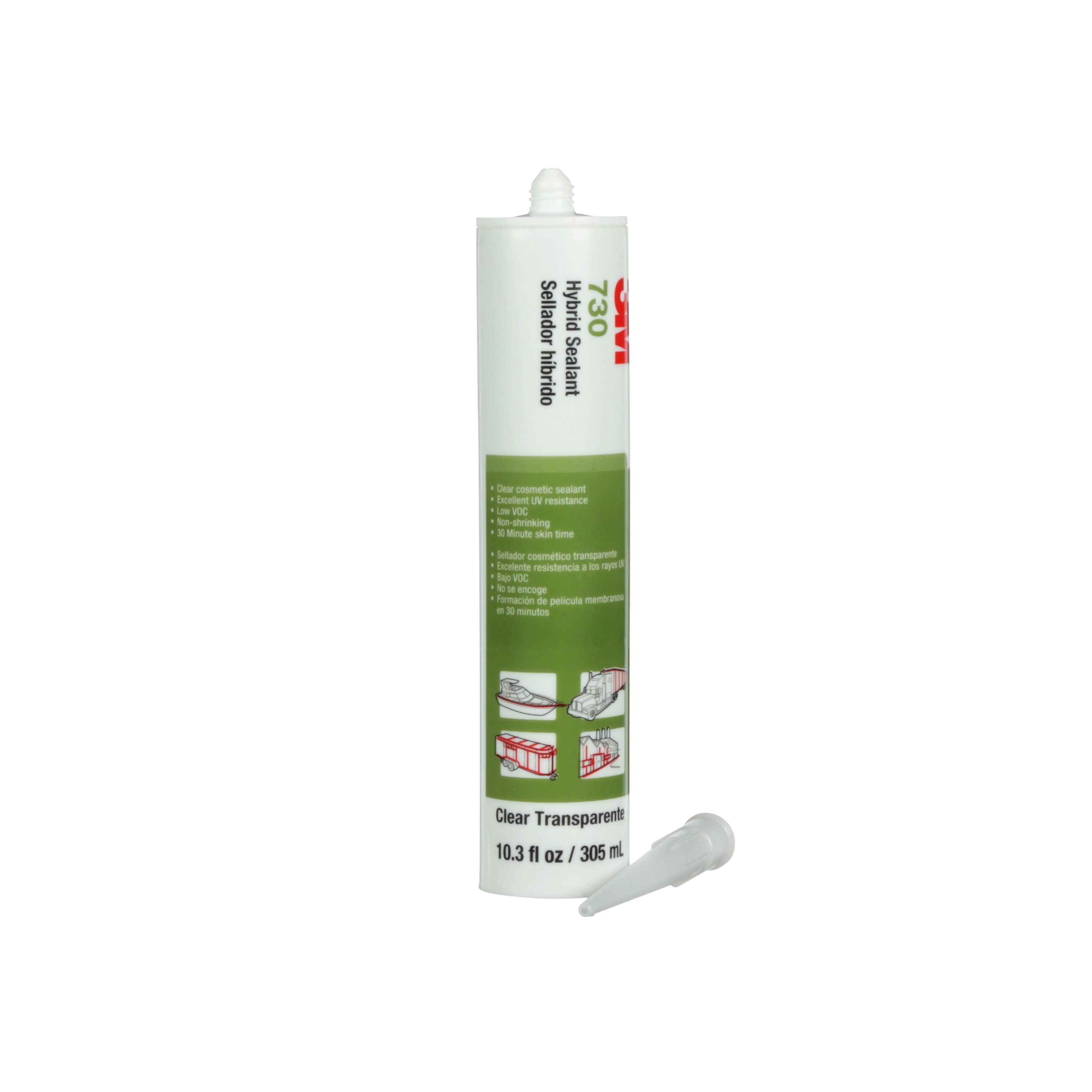 3M™ Sealant 730 UV, Clear, 305 mL Cartridge, 12/Case