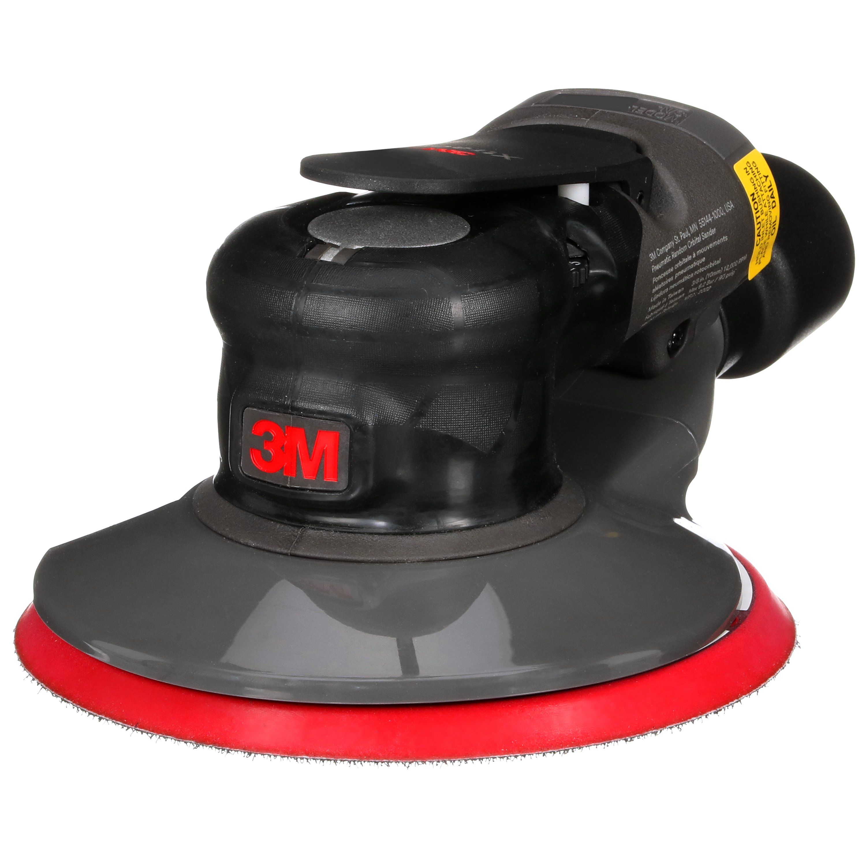3M Xtract™ Pneumatic Random Orbital Sander, 88953, 6 in, Central Vacuum, 3/32 in Orbit, 1 ea/Case