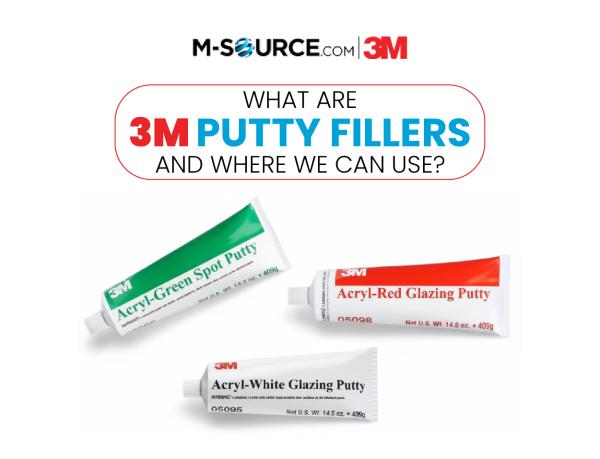 What are 3M Putty Fillers and Where We Can Use?